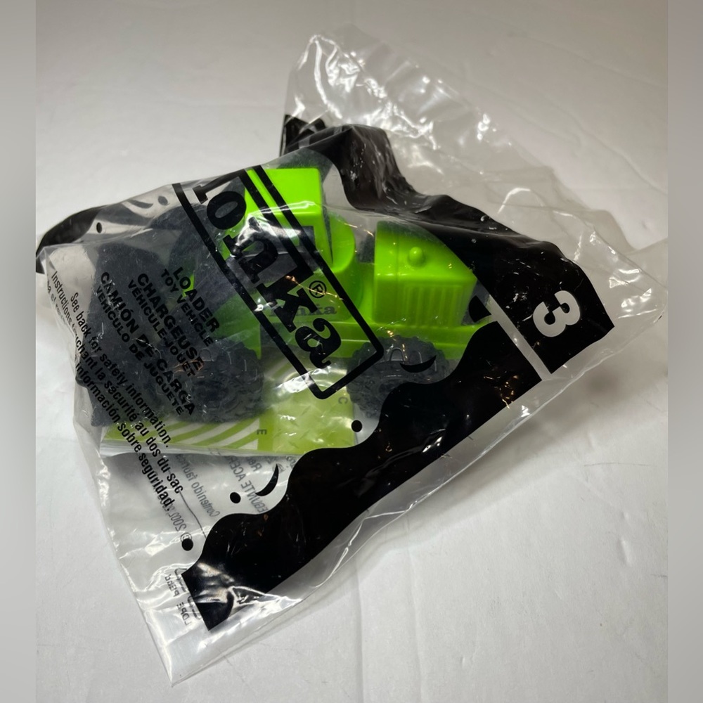 2003 Tonka McDonald’s Happy Meal Toy, #3 Loader NIP